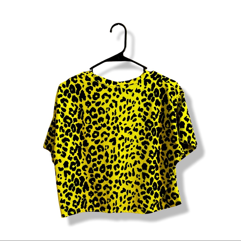 Animal Print Crop Top